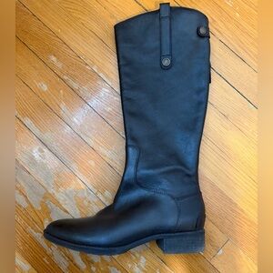 Sam Edelman Black Leather Boots Size 9